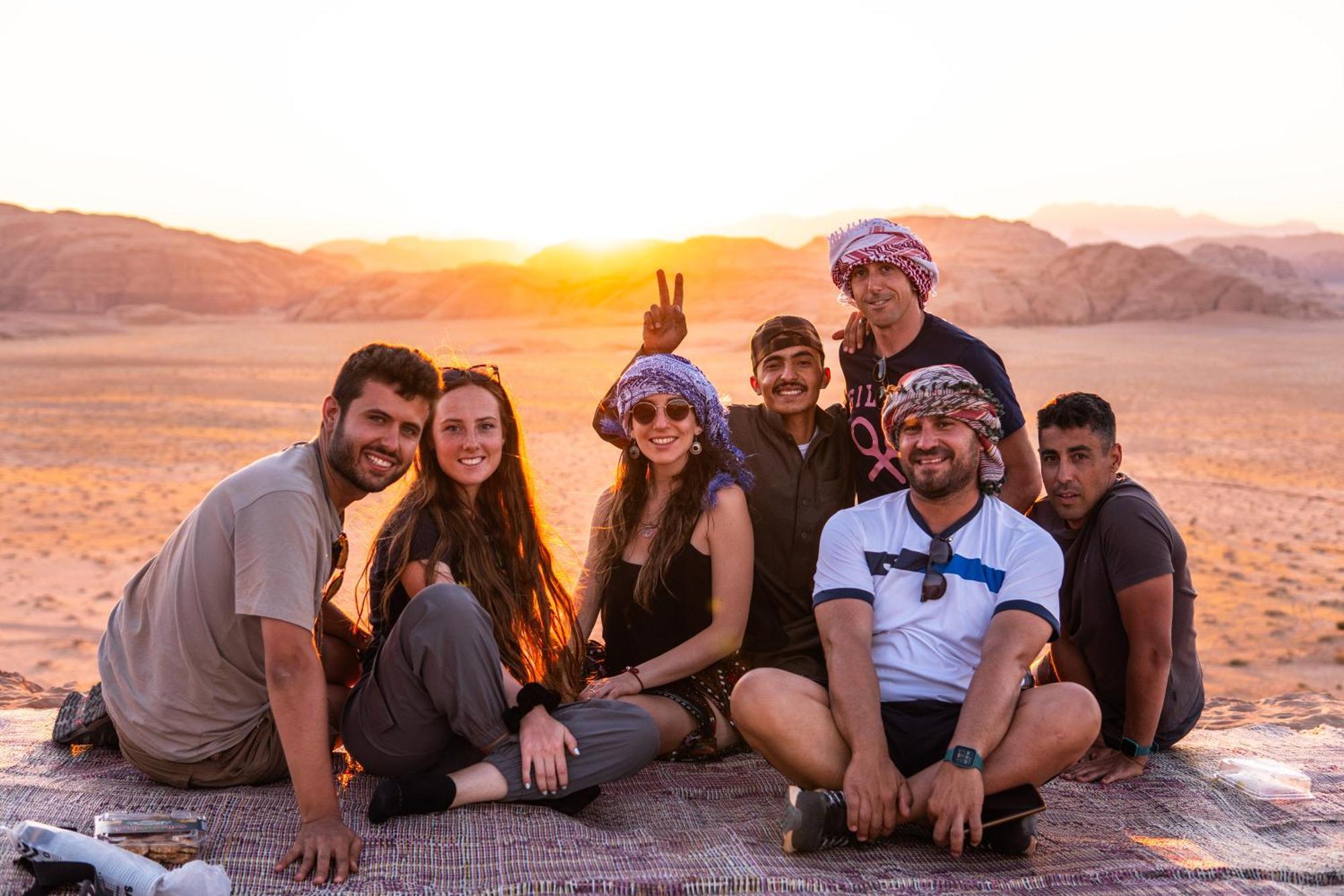 Отель Bedouin Nights Camp Вади-Рам Экстерьер фото